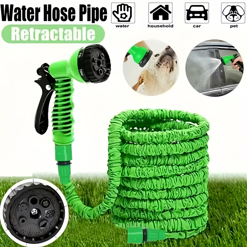 Flexible Hose Braided - 50FT Garden Hose Expandable Magic Water