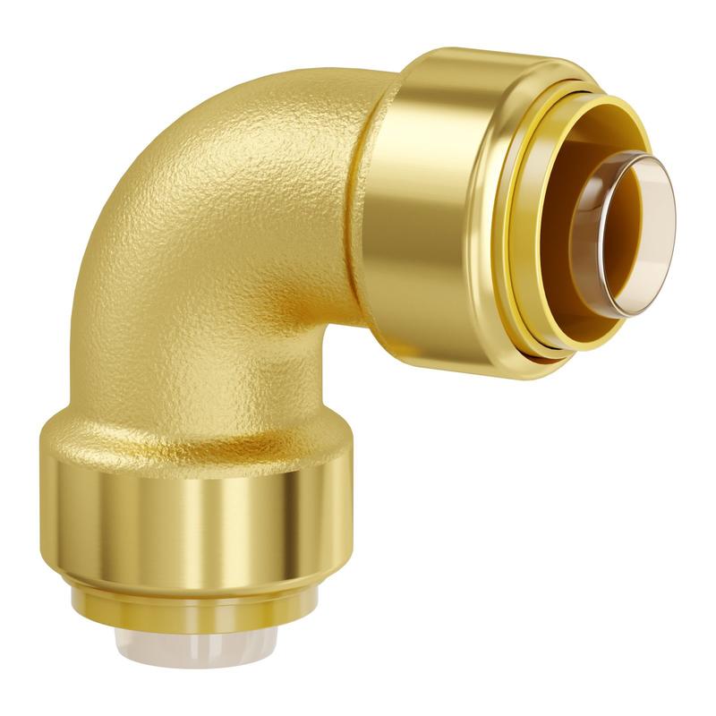 Push Fit Connector - Pipe Fittings, 1/2
