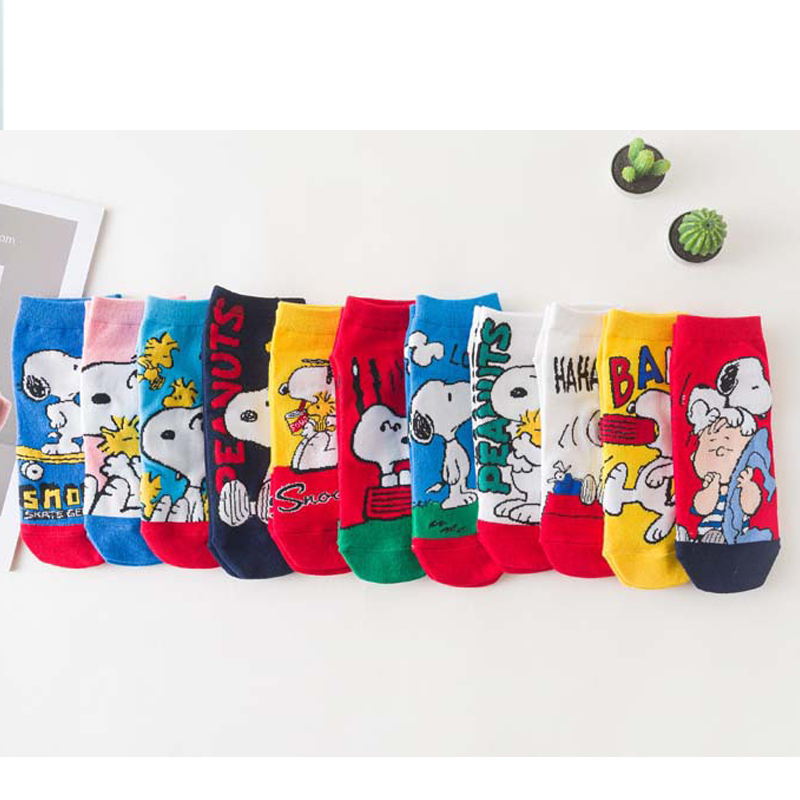 1/10pair New Snoopyed Socks Sa - Pipe Bending Spring recension och pris