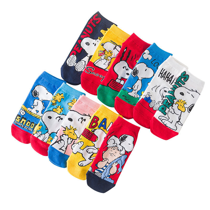 1/10pair New Snoopyed Socks Sa - Pipe Bending Spring recension och pris