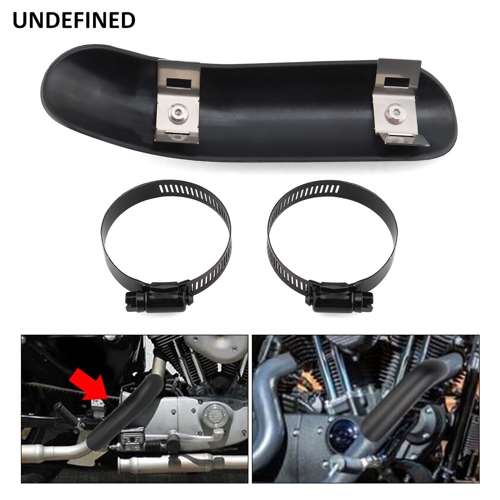 Universal Motorcycle Exhaust P - Plastic Pipe Clip recension och pris