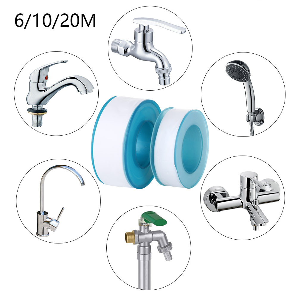 5 Rolls/Pack PTFE Plumbing Thr - Ptfe Tape Thread recension och pris