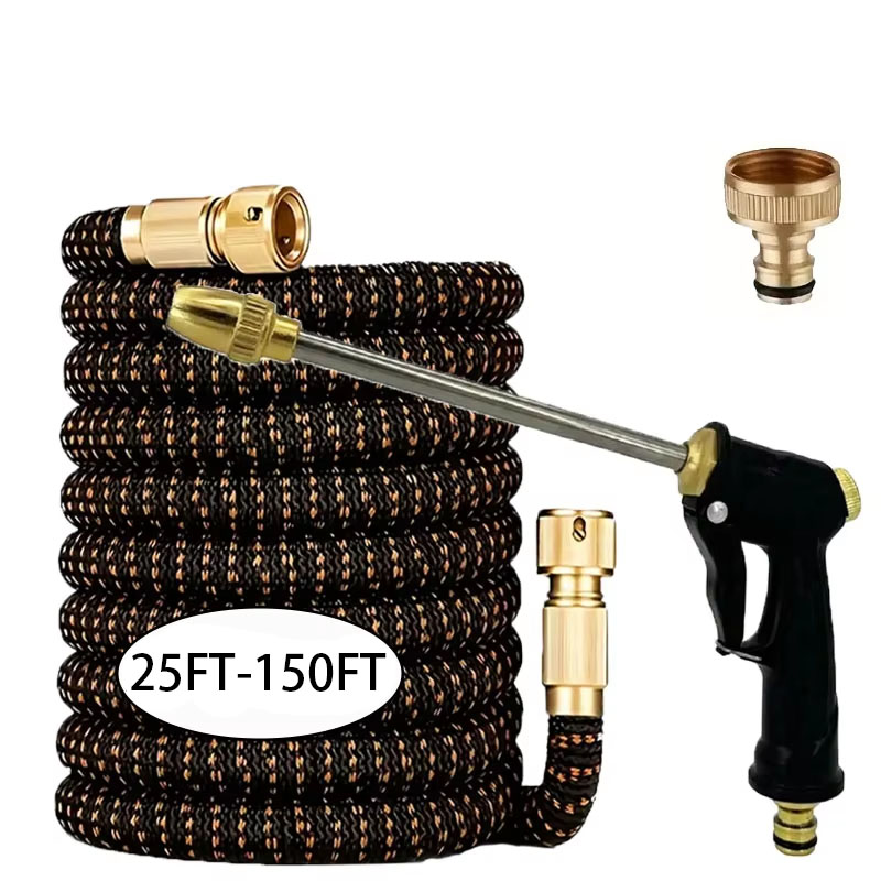 25FT-150FT Expandable Magic Ho - Flexible Hose Braided recension och pris