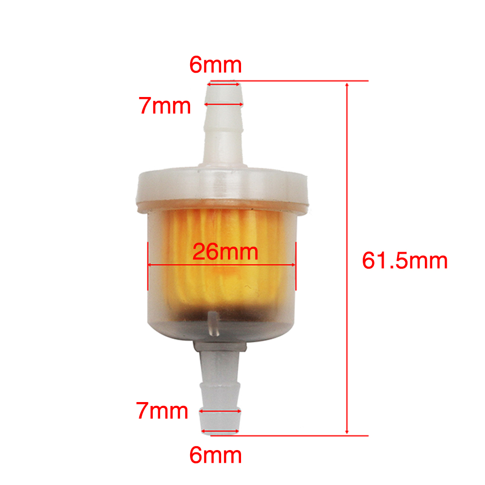 ZS Racing Universal 6mm Motorc - Plastic Pipe Clip recension och pris