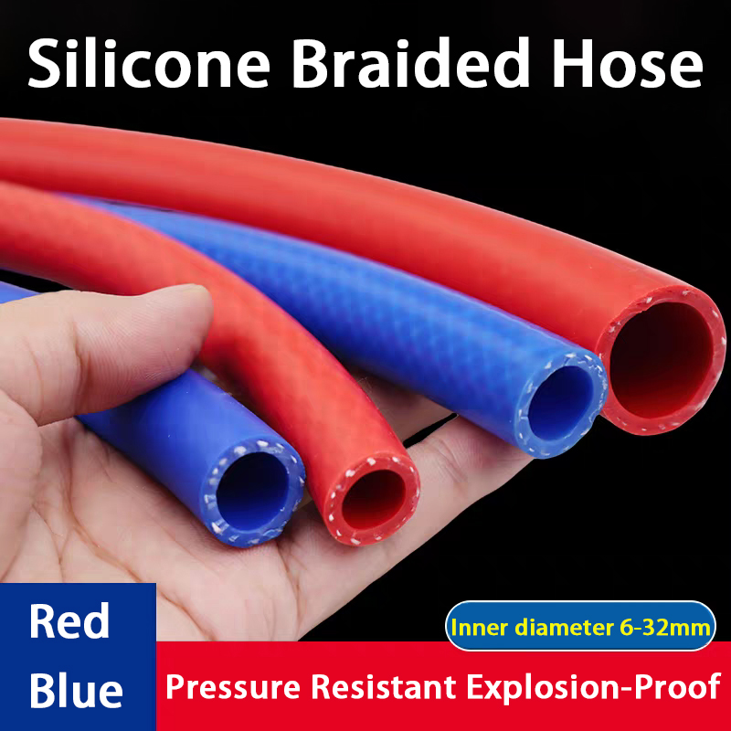 1 Meter Thickening Silicone Tu - Flexible Hose Braided recension och pris