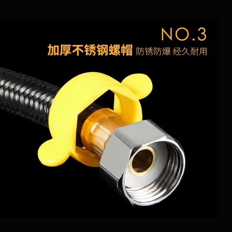 20/40/60/80/100/150/200CM Nylo - Flexible Hose Braided recension och pris