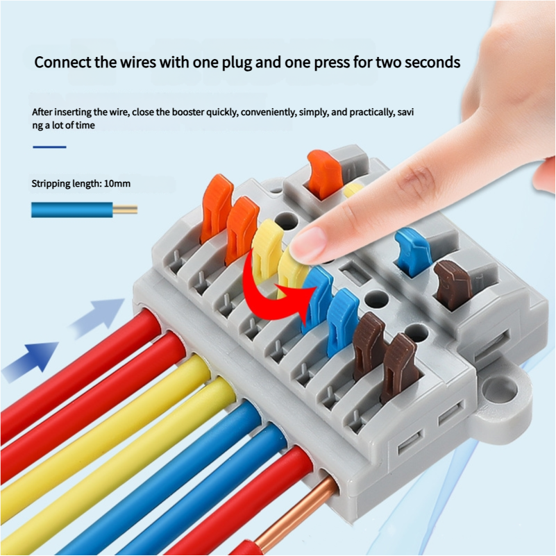 Universal Quick Push-in Electr - Push Fit Connector recension och pris