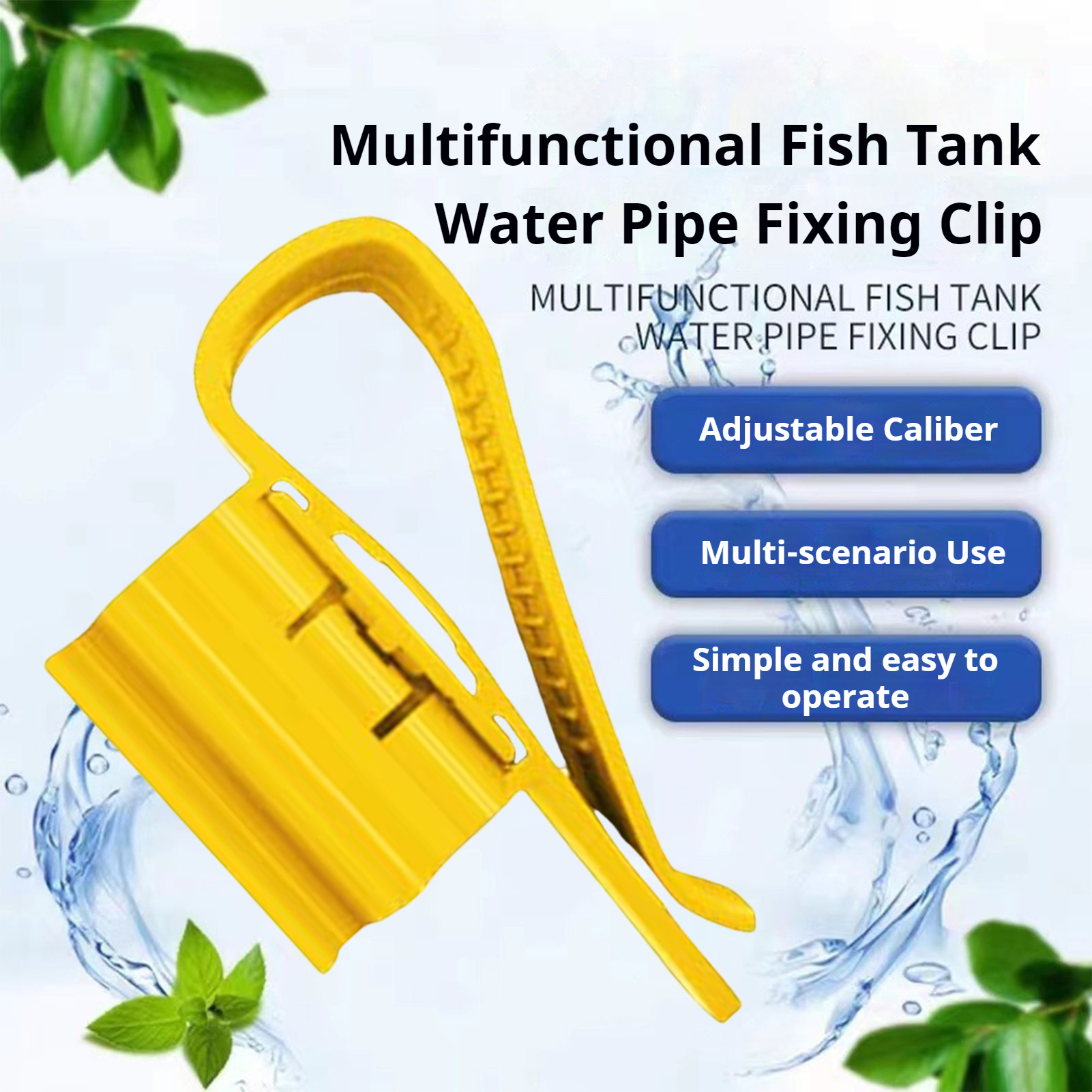 Aquarium Tube Holder Clip Fish - Plastic Pipe Clip recension och pris