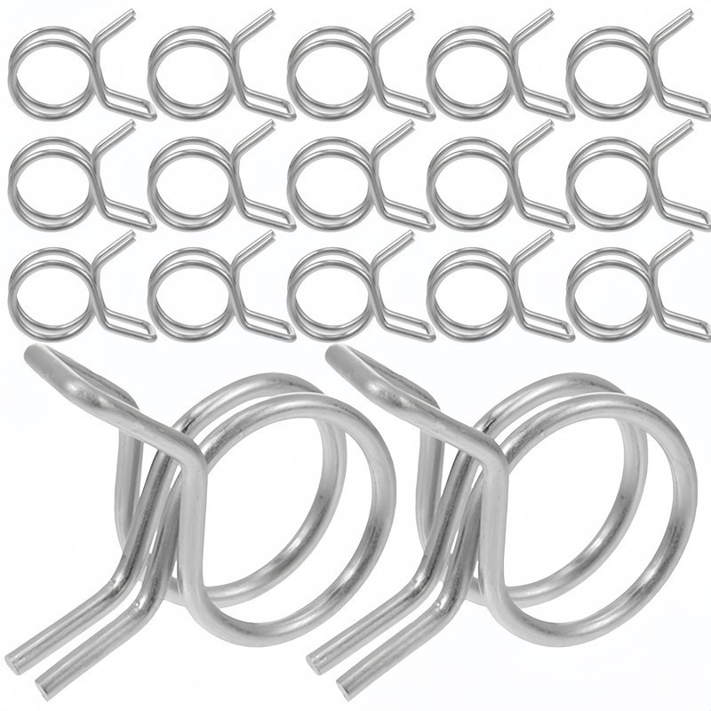 31Pcs 6mm Double Wire Clips, S - Drain Pipe Clip recension och pris
