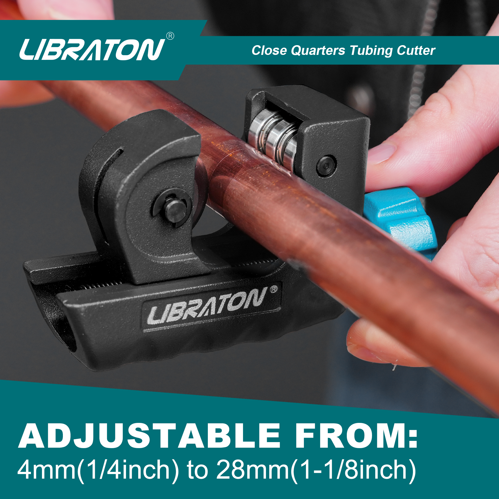 Libraton Tubing Cutter 4mm to  - Pipe Cutter Ratchet recension och pris