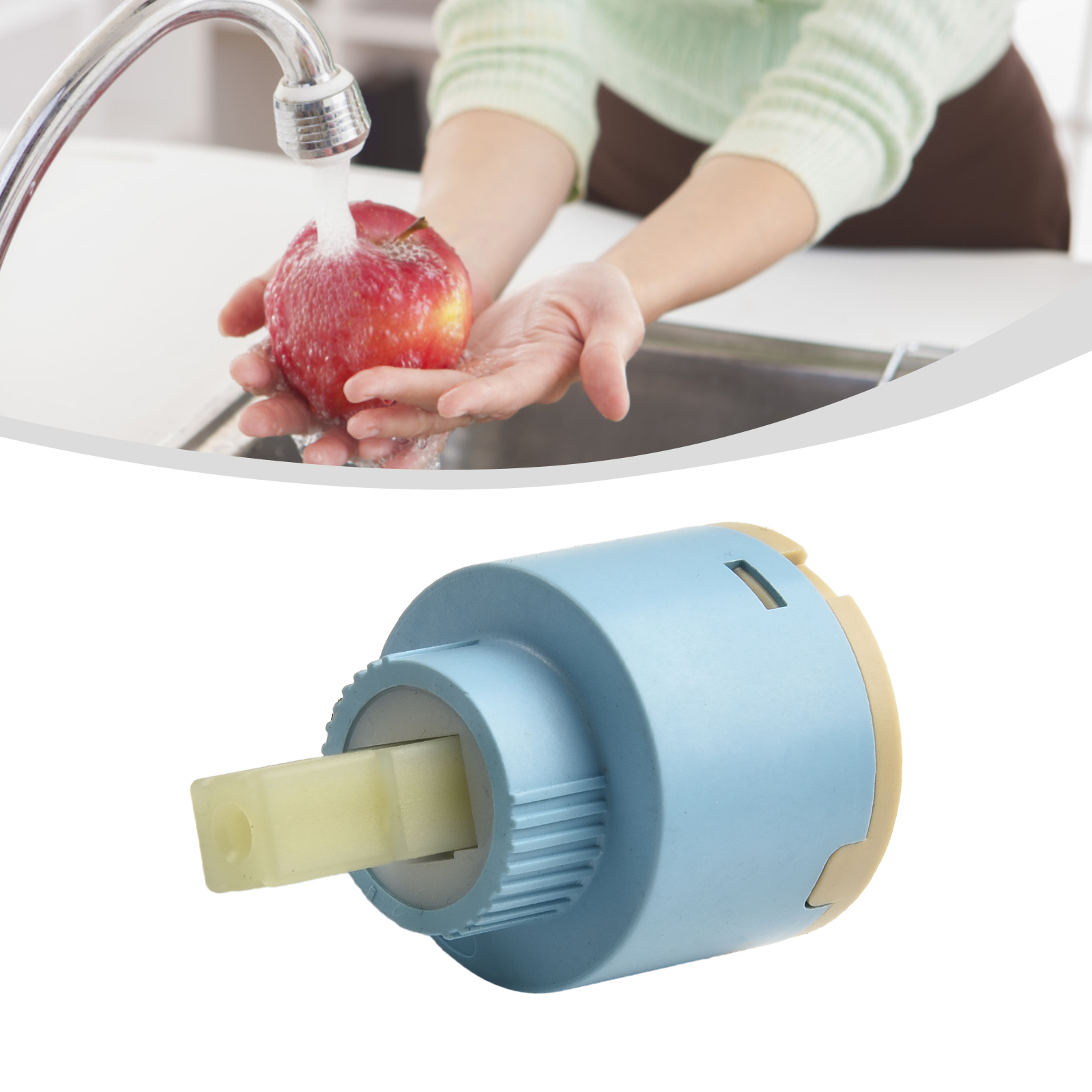 1pc Ceramic Cartridge 35mm/40m - Basin Mixer Cartridge recension och pris