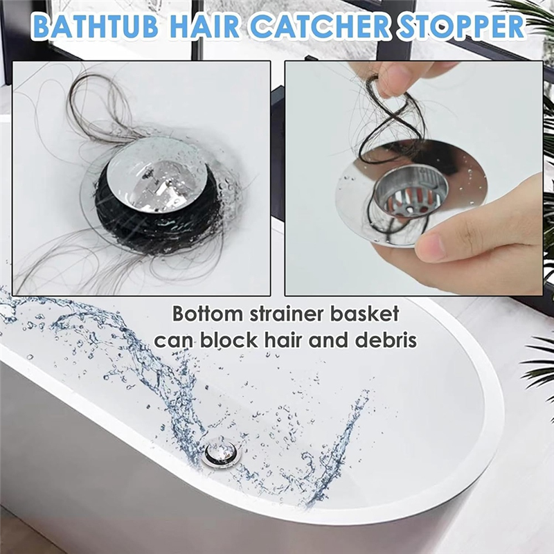 ABSE-Bathtub Drain Stopper, -U - Drain Pipe Clip recension och pris