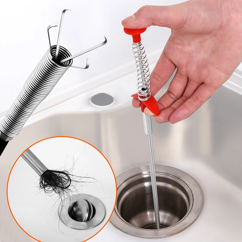 60CM Spring Pipe Dredging Tool - Pipe Freeze Spray recension och pris