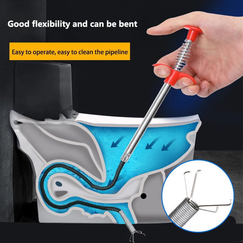 60CM Spring Pipe Dredging Tool - Pipe Freeze Spray recension och pris