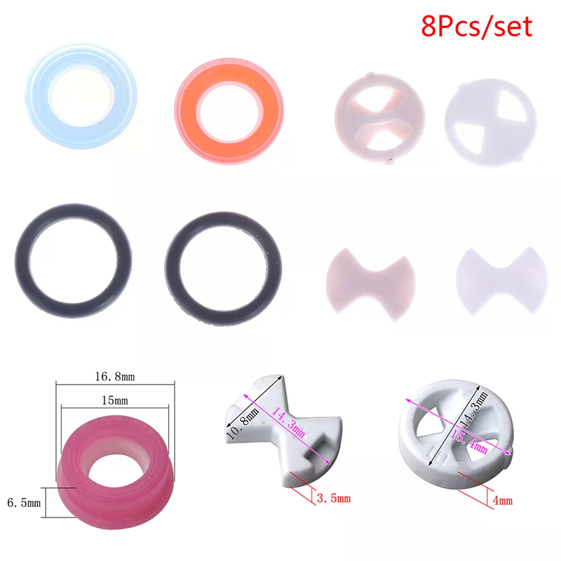 Precision High Quality 8pcs/se - Silicone Tap Washer recension och pris