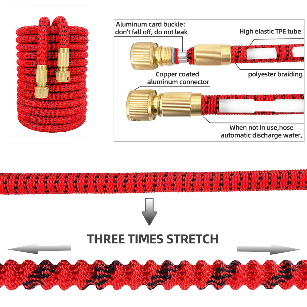 Expandable Watering Hose For G - Flexible Hose Braided recension och pris