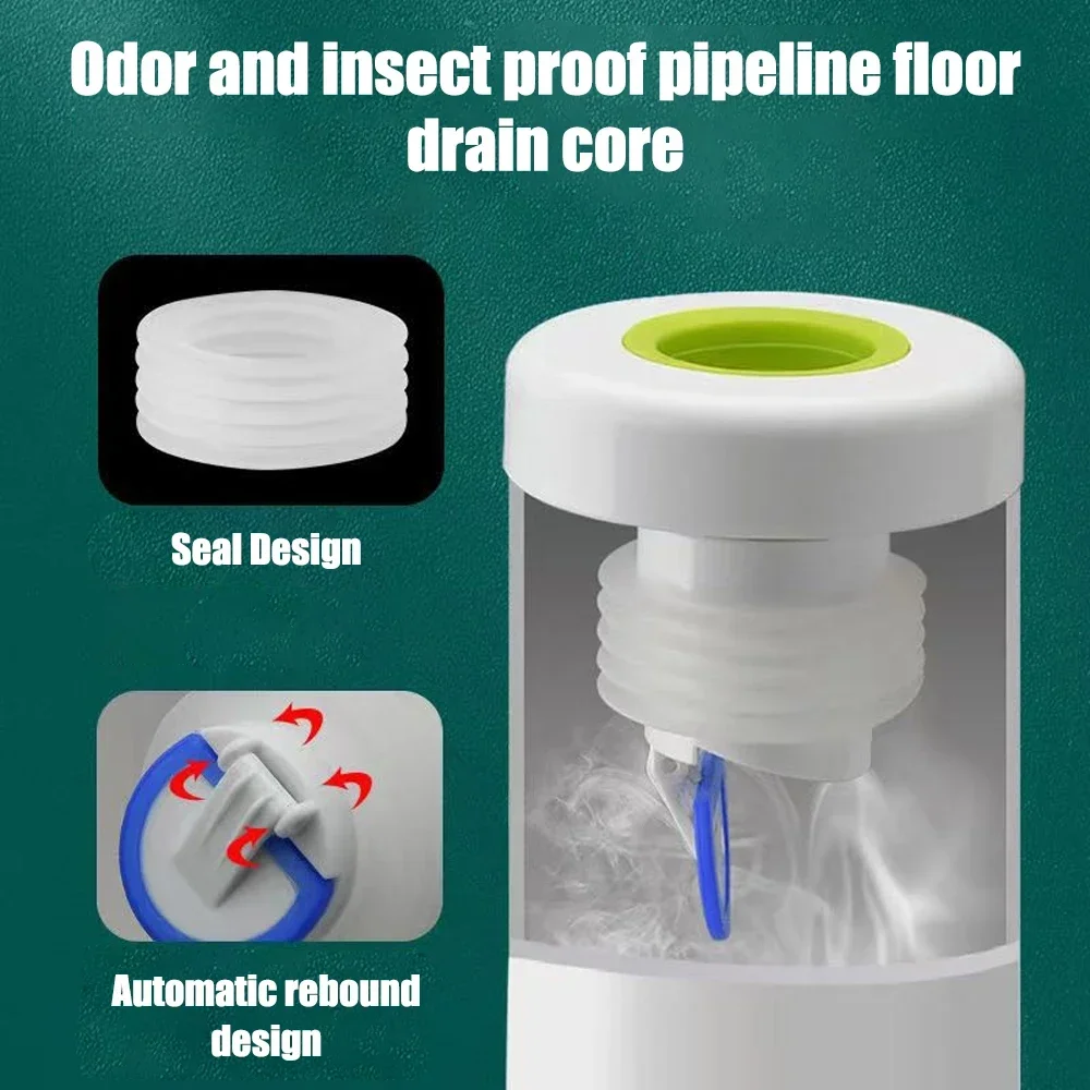 Pipe Drain Sealing Plug Deodor - Drain Pipe Clip recension och pris